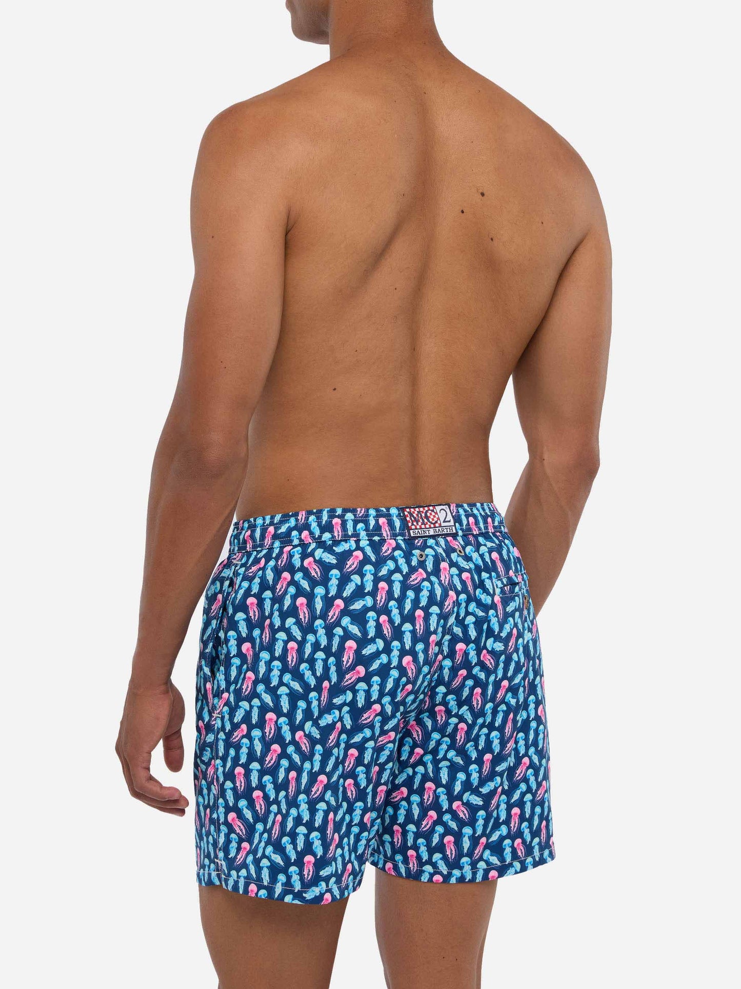 Badeshorts Comfort Light mit Quallen-Print