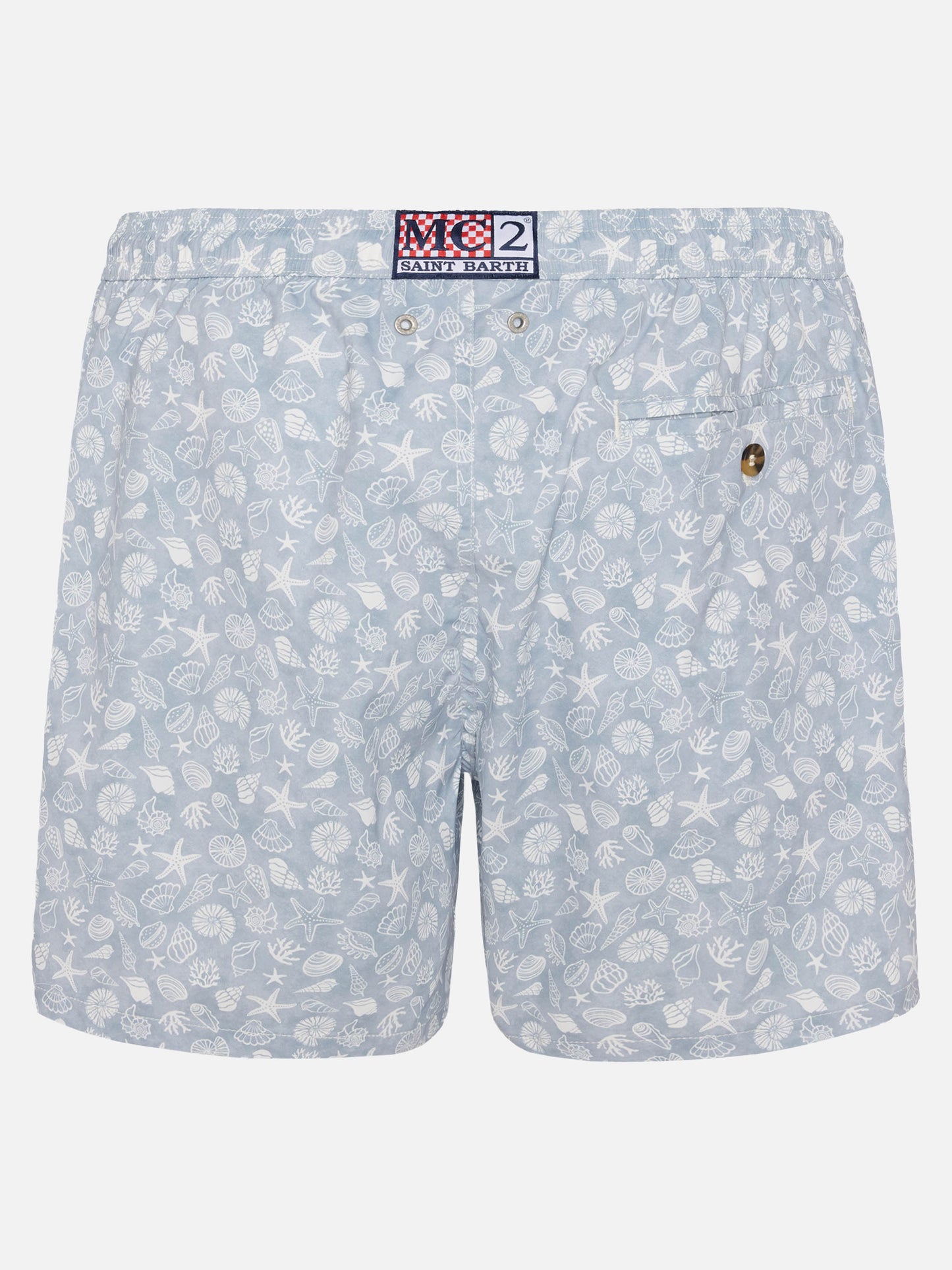 Comfort Light swim shorts with shells print