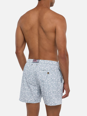 Comfort Light swim shorts with shells print