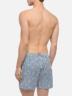 Comfort Light swim shorts with octopus print - MC2 Saint Barth