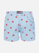 Comfort Light swim shorts with starfish print