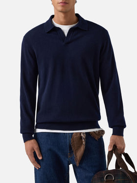 Polo Covent en cashmere blue azul marino 