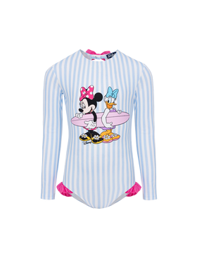 One-piece swimsuit Cressy with long sleeves and Disney team print| UV PROTECTION | DISNEY® SPECIAL EDITIO - MC2 Saint Barth