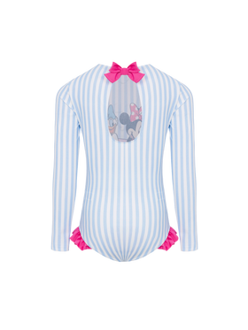 One-piece swimsuit Cressy with long sleeves and Disney team print| UV PROTECTION | DISNEY® SPECIAL EDITIO - MC2 Saint Barth