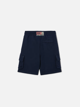 Shorts cargo Cargy Jr blu navy
