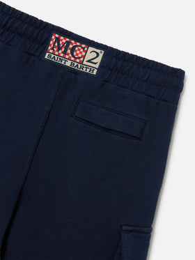 Shorts cargo Cargy Jr blu navy