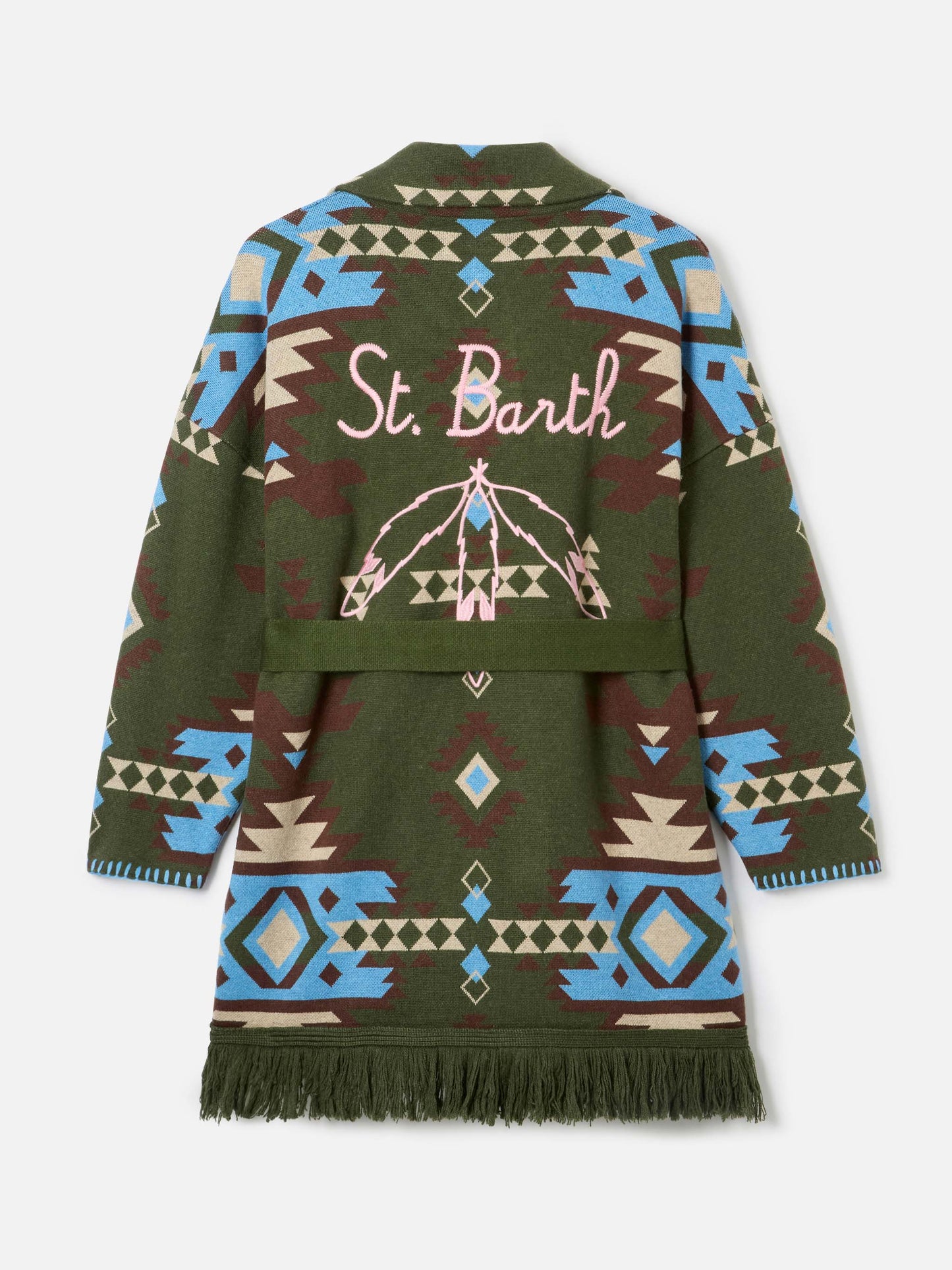 Cardigan da donna con cintura