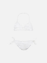 Cris Sangallo cotton lace triangle bikini