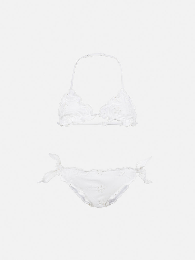 Cris Sangallo cotton lace triangle bikini