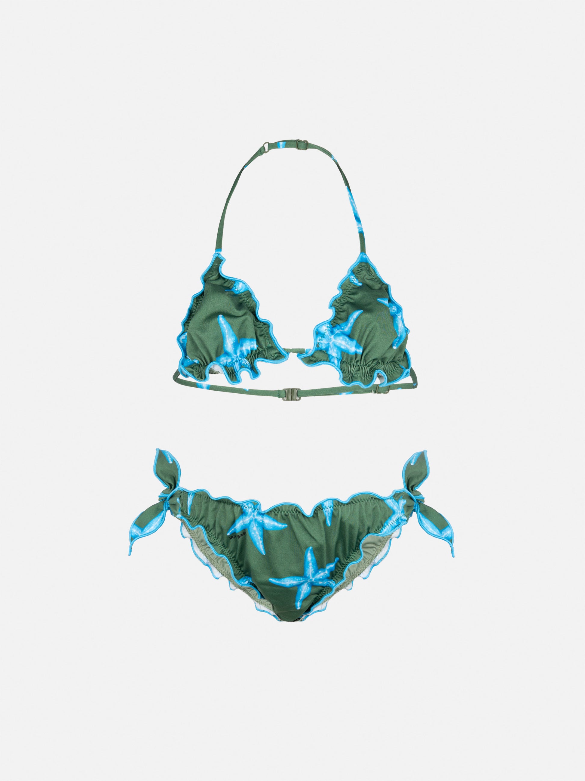 Cris classic triangle bikini with starfish print - MC2 Saint Barth
