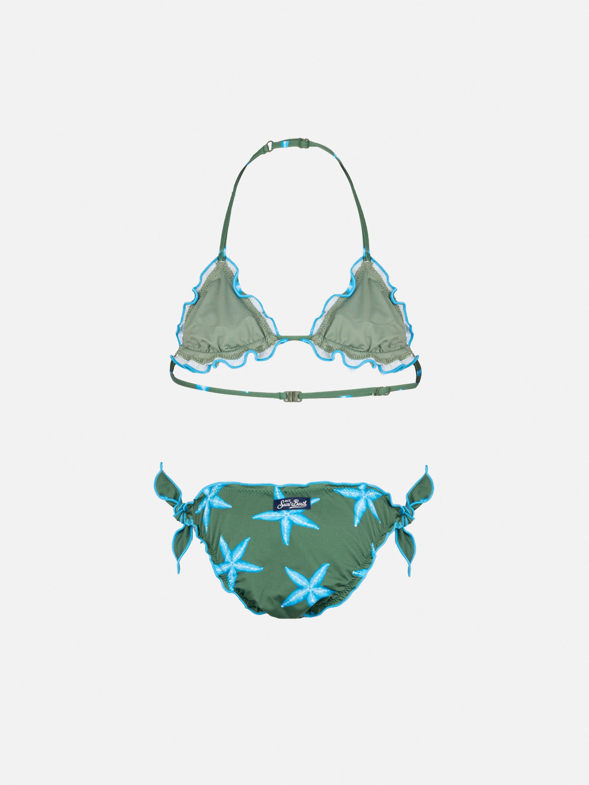 Cris classic triangle bikini with starfish print - MC2 Saint Barth