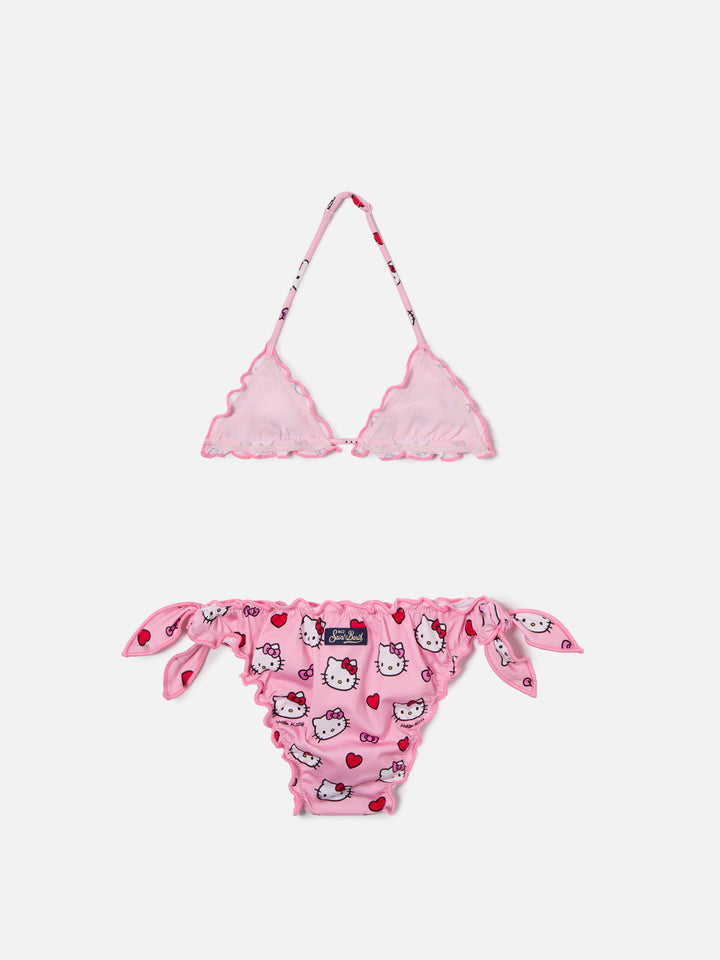 Bikini Cris rosa con stampa Hello Kitty all-over | Special Edition
