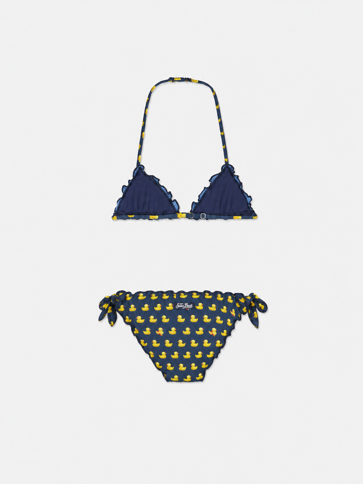 Triangle bikini Cris with ducky print
