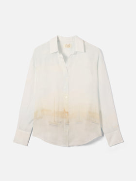 Camicia Cristal in ramie con stampa St. Tropez