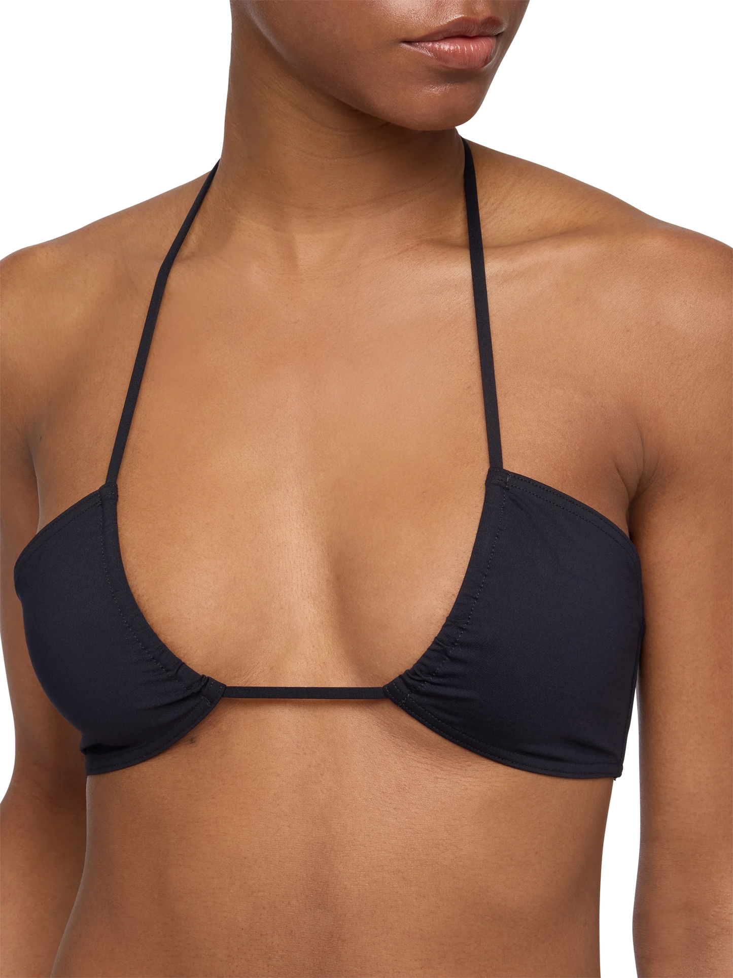 Dahlia black bandeau top - MC2 Saint Barth