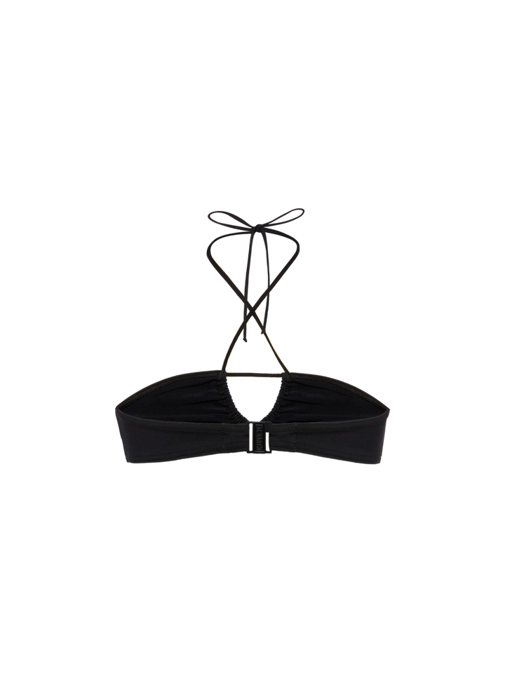 Dahlia black bandeau top - MC2 Saint Barth