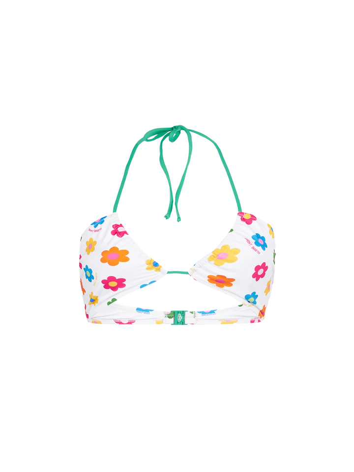 Daisy print bandeau top