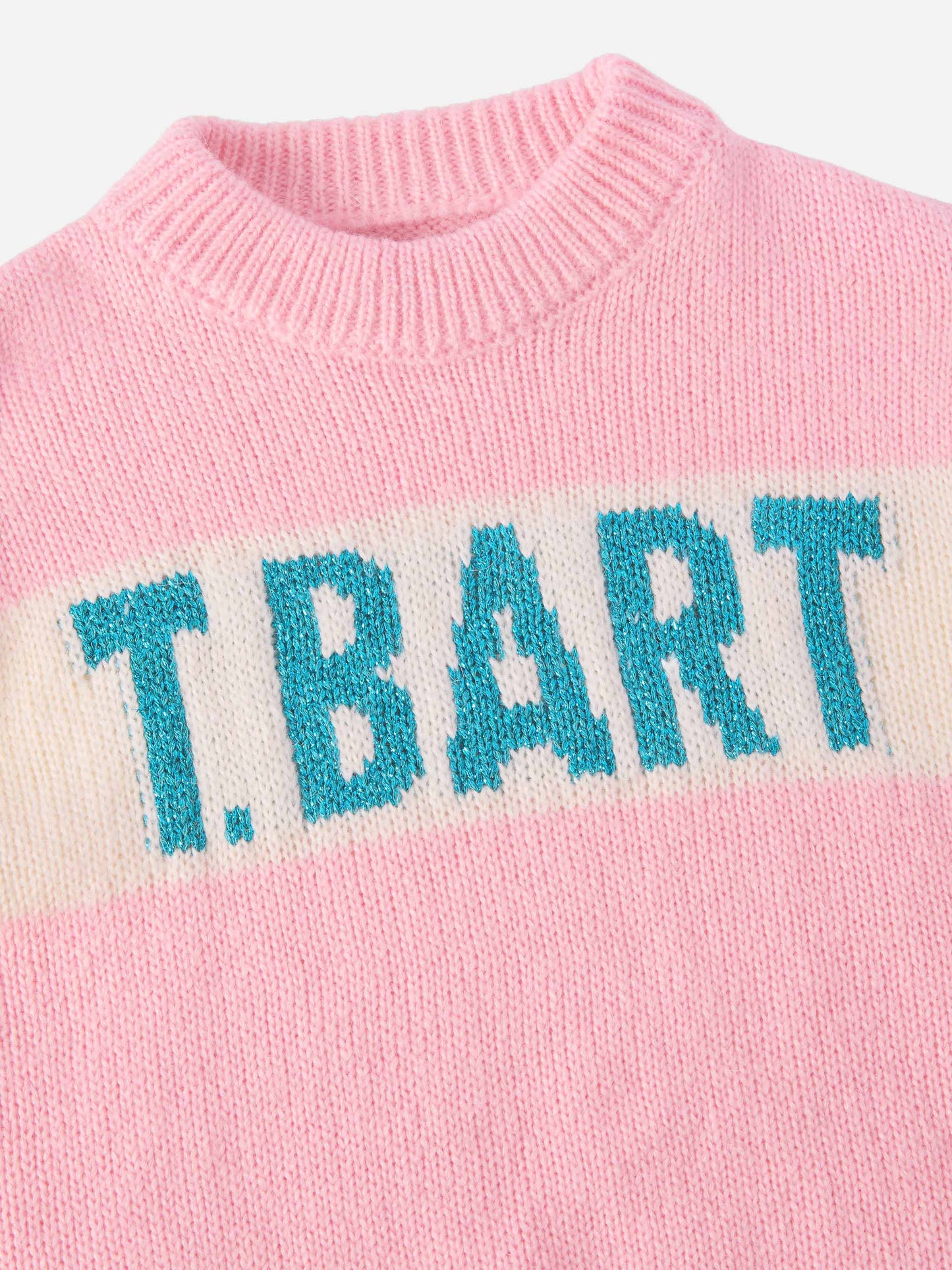 Danya Jr Alpaka-Mischpullover mit St. Barth Lurex-Jacquard