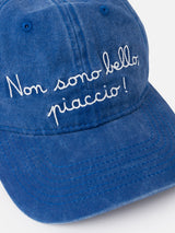 Denim ball cap Davis with Non sono bello...embroidery | VACANZE DI NATALE SPECIAL EDITION