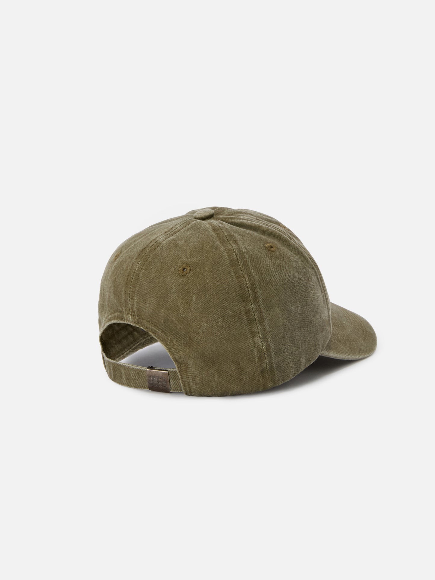 Cappellino Davis con visiera in cotone tortora con logo ricamato