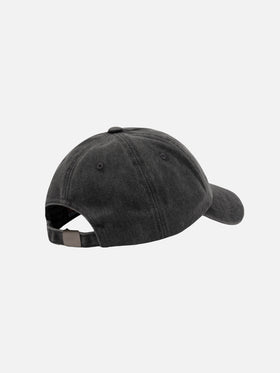 Davis black denim Ball Cap with St. Barth embroidery - MC2 Saint Barth