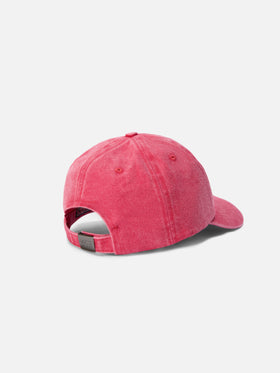 Davis  red Ball Cap with St. Barth embroidery