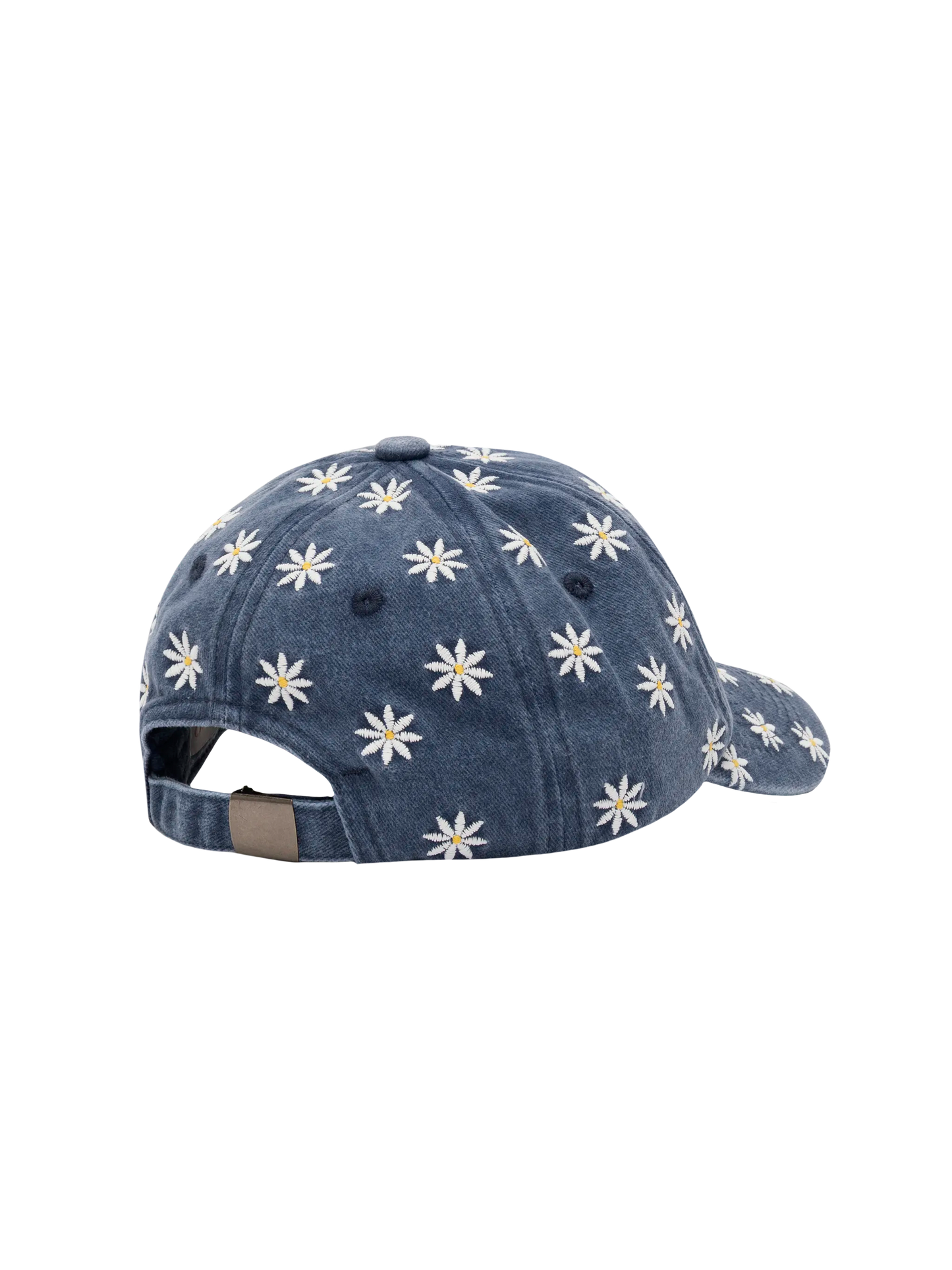 Blue denim ball cap Baseball Jr with daisy embroidery - MC2 Saint Barth