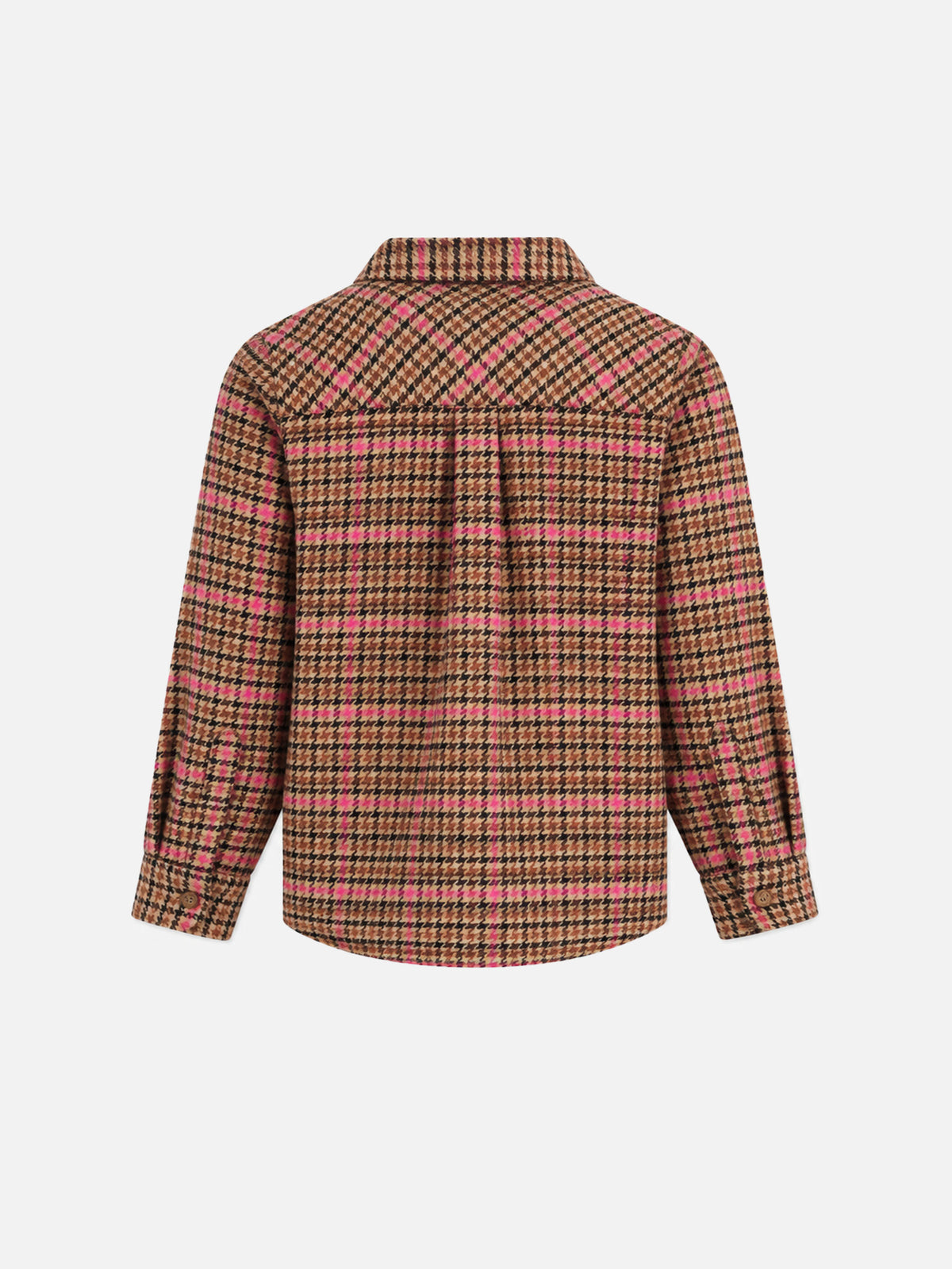 Overshirt Deer Jr pied de poule