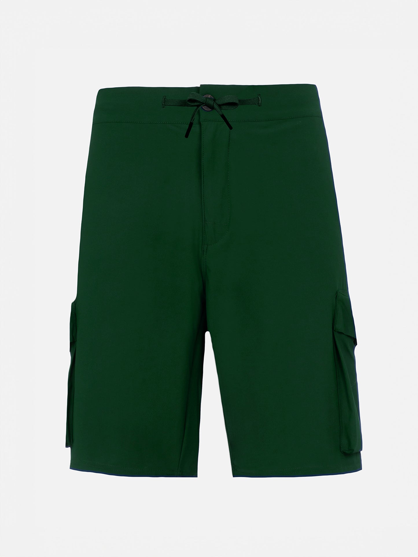 Military green technic fabric bermuda shorts Deck - MC2 Saint Barth