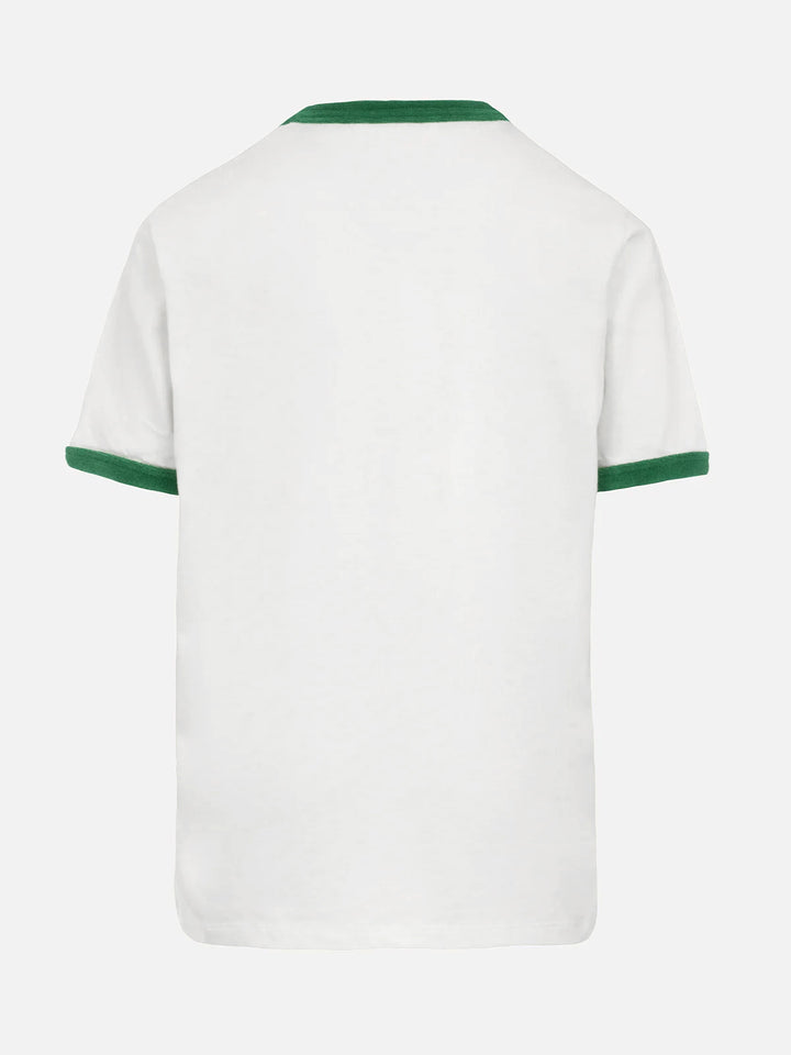 Weißes Baumwoll-T-Shirt für Jungen Dean Jr mit Australian Stickerei | AUSTRALIAN BRAND SPECIAL EDITION