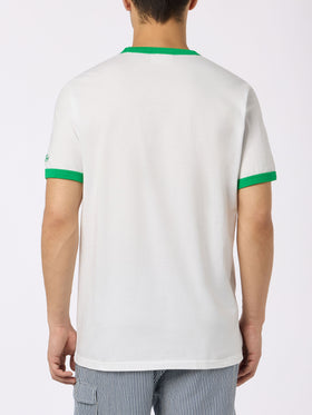 Man cotton t-shirt with Hulk print | MARVEL SPECIAL EDITION - MC2 Saint Barth