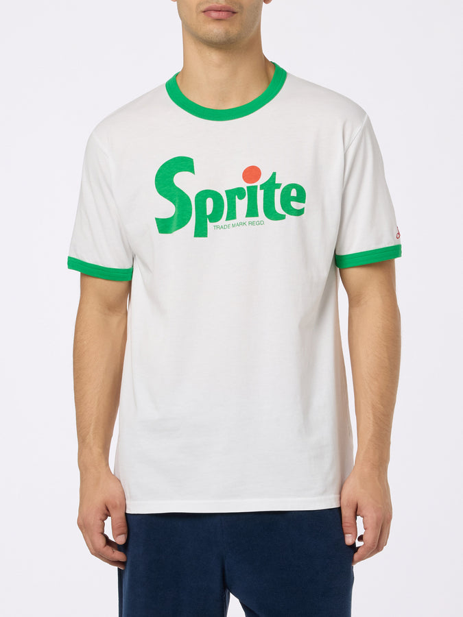 Mc2 Saint Barth Man cotton t-shirt with Sprite print | COCA-COLA® SPECIAL EDITION