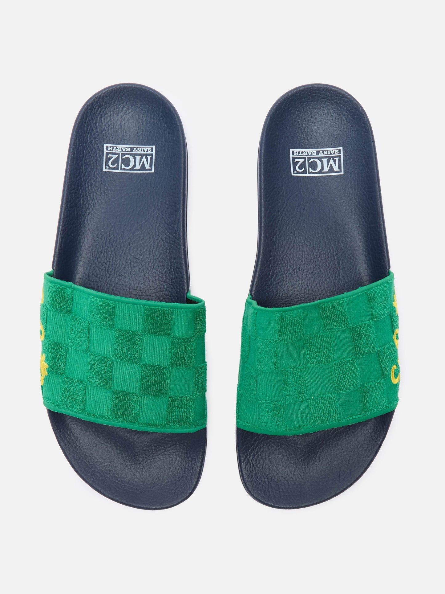 Ciabatta da uomo con logo Saint Barth