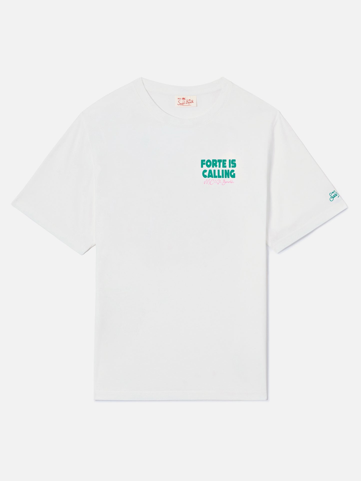 T-shirt Delmar con stampa Forte Is Calling e maxi grafica sul retro