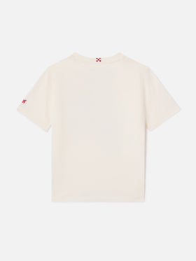 T-shirt Denver Jr con ricamo Surf Day