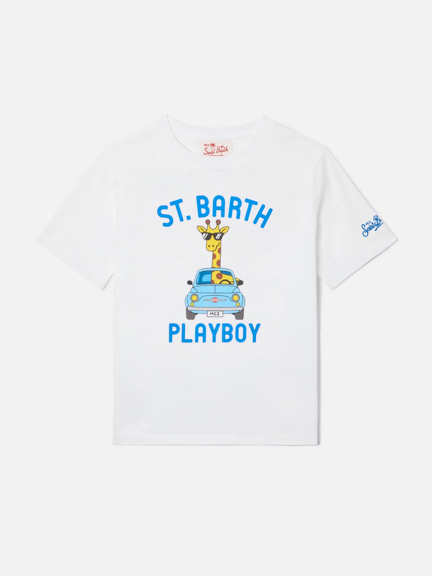 T-shirt Denver Jr avec maxi imprimé St. Barth Playboy 