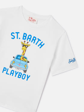 T-shirt Denver Jr avec maxi imprimé St. Barth Playboy 