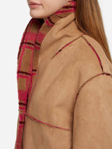 Woman reversible shearling jacket Dorys