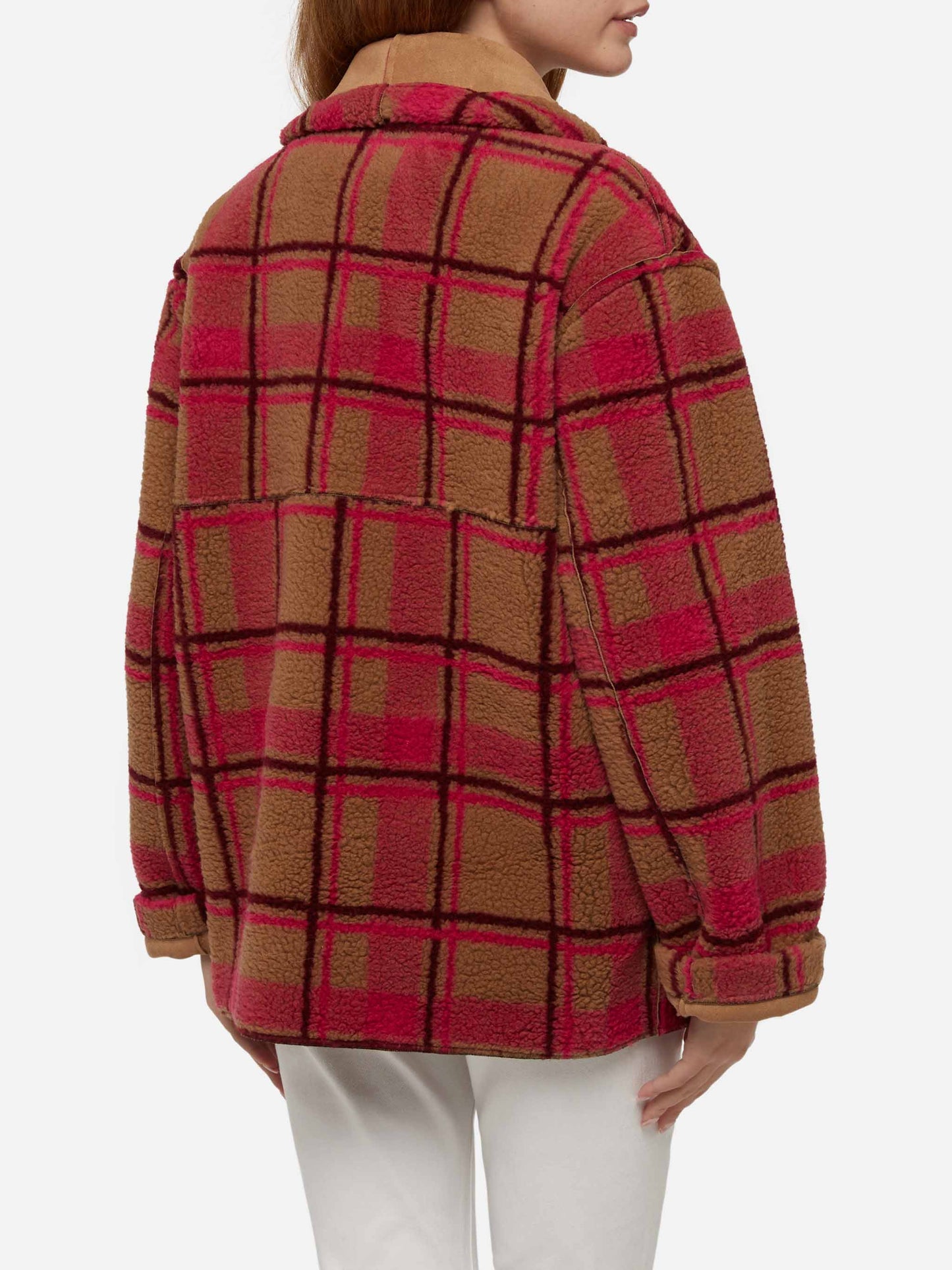 Woman reversible shearling jacket Dorys - MC2 Saint Barth