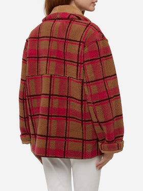 Woman reversible shearling jacket Dorys - MC2 Saint Barth