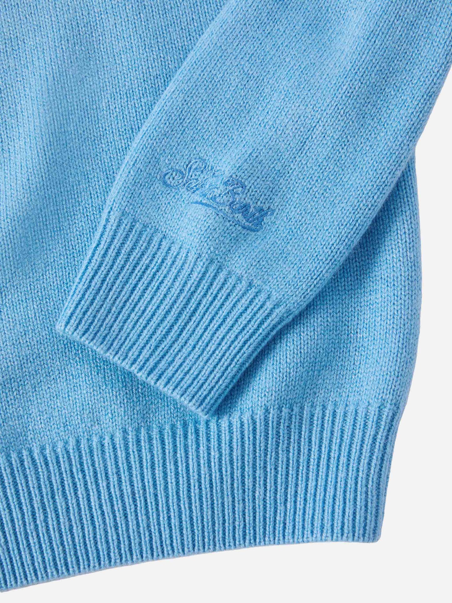 Pullover Douglas aus Kaschmirmischung mit Me ne vado dai nonni-Jacquard