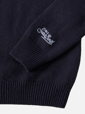 Pullover Douglas aus Kaschmirmischung mit Sciupa Femmine Jacquard