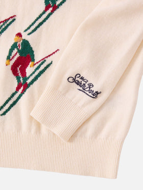 Pullover Douglas aus Kaschmirmischung mit St. Moritz Jacquard | ST. MORITZ SONDEREDITION