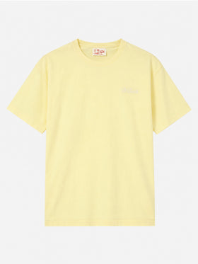 Dover T-Shirt aus hellgelber Baumwolle 