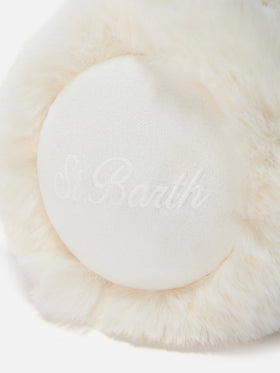 Earmuffs Jr Bluetooth in faux suede and faux fur