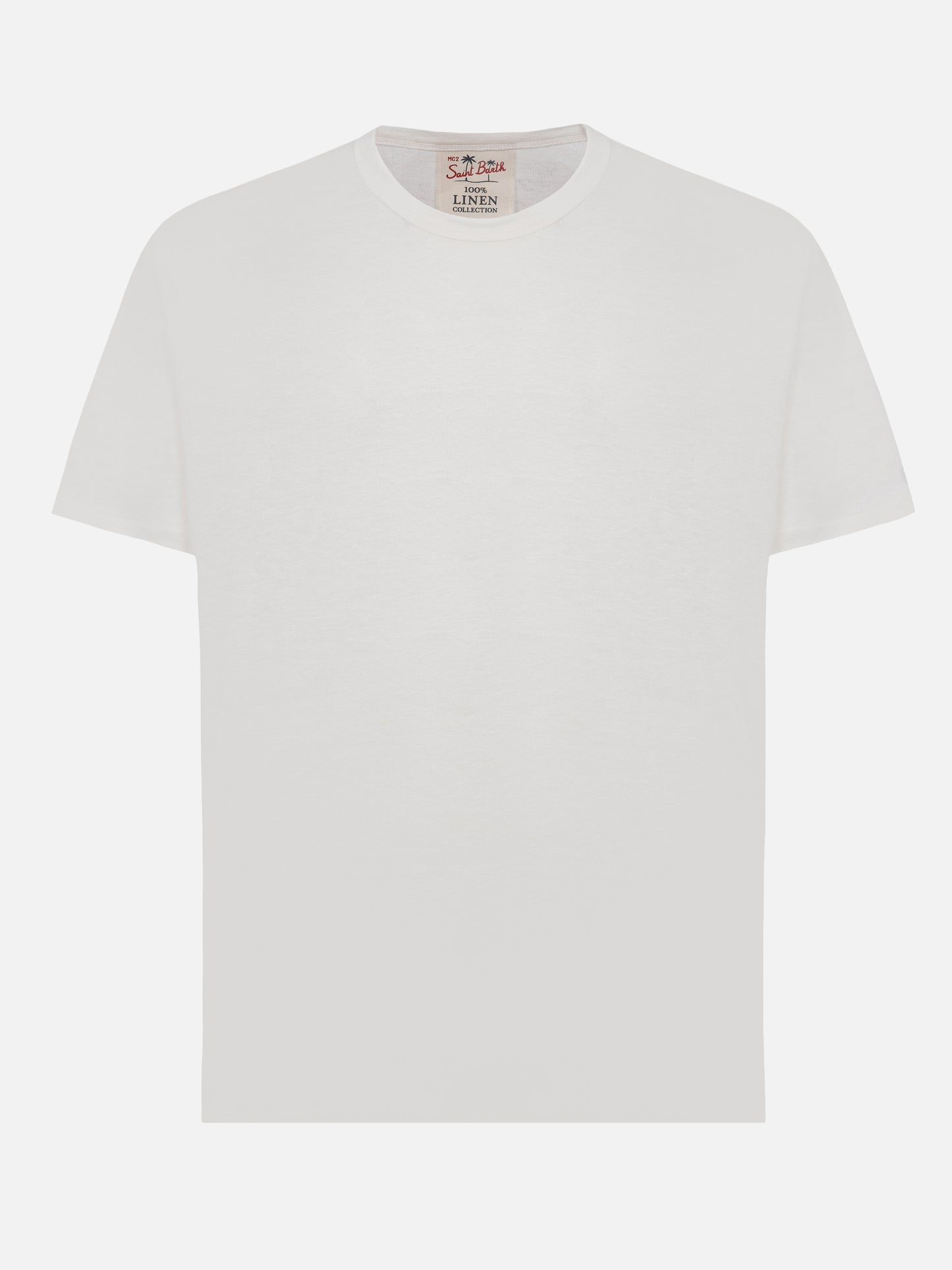 White linen jersey t-shirt Ecstasea - MC2 Saint Barth