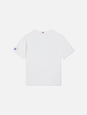 T-shirt Eddy con taschino e illustrazione Sardines