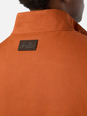 Chaleco Orange Edgar encerado con forro de teddy 