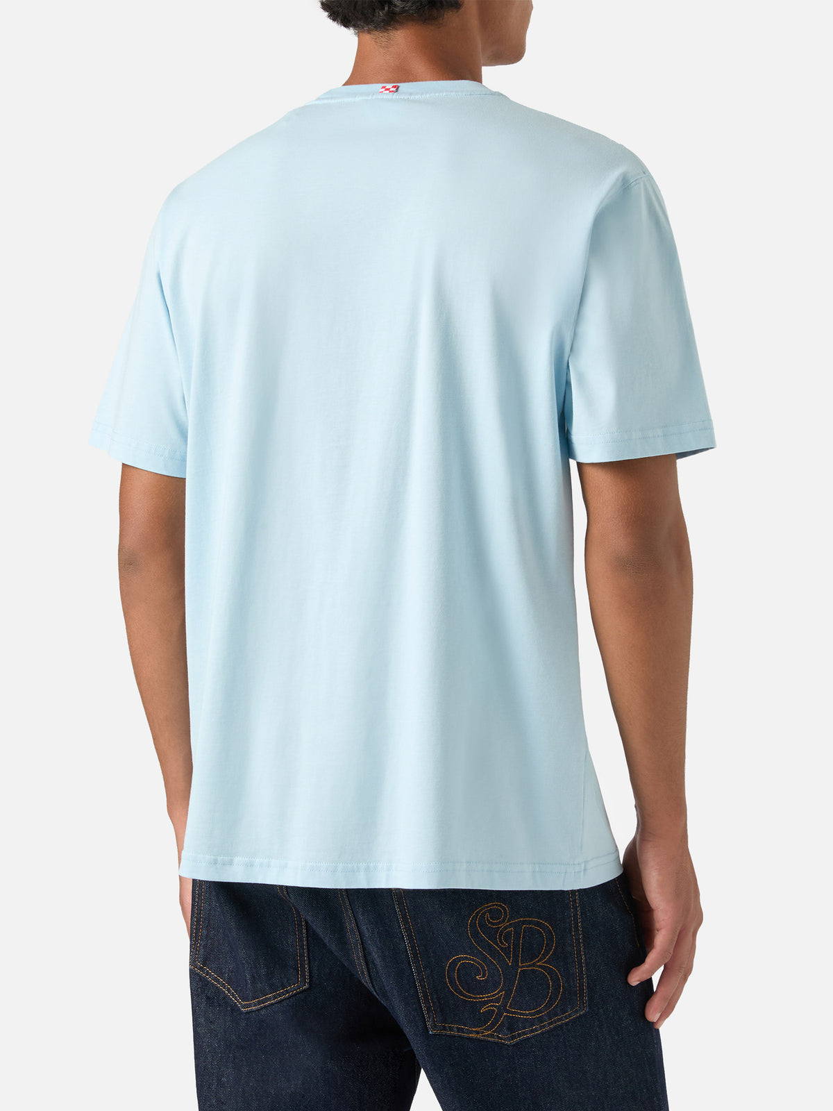 T-shirt Every azzurra in cotone