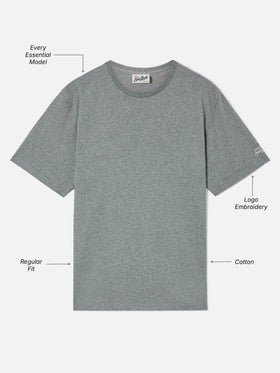 T-shirt Every grigia in cotone